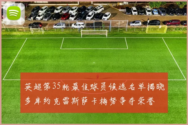 英超第35轮最佳球员候选名单揭晓多库约克雷斯萨卡梅努争夺荣誉
